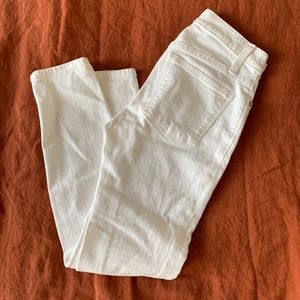White Madewell Skinny Jeans